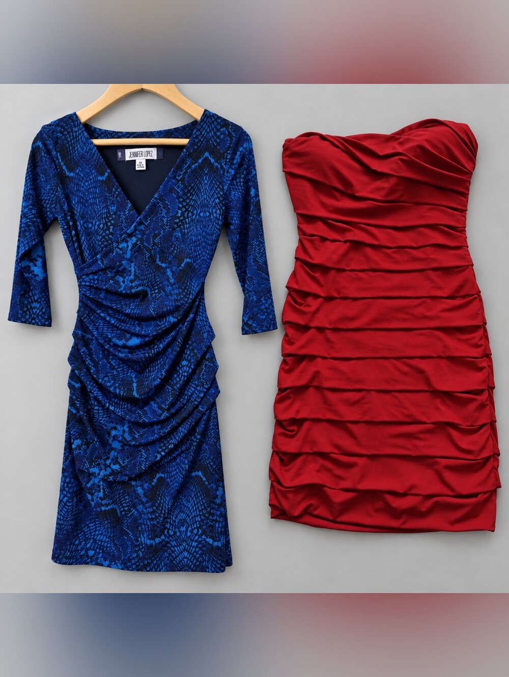 Bundle 2 Dresses – Jennifer Lopez XS Brand NEW & Speechless Red S